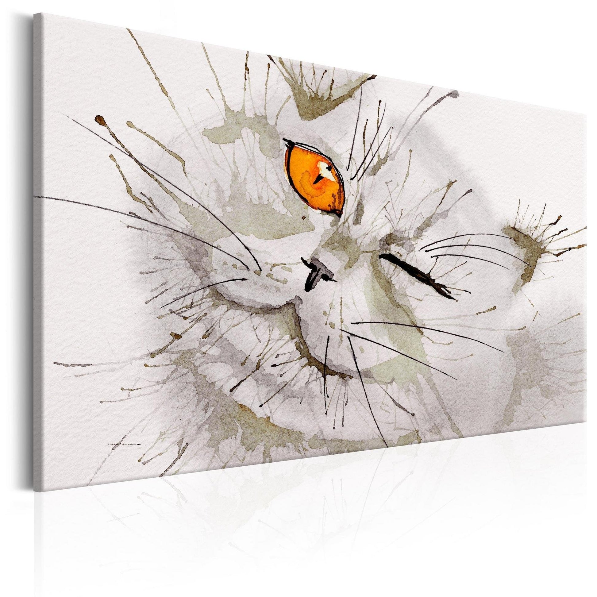 Canvas Print - Grey Cat - www.trendingbestsellers.com