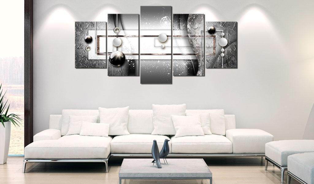 Canvas Print - Grey Symmetry - www.trendingbestsellers.com