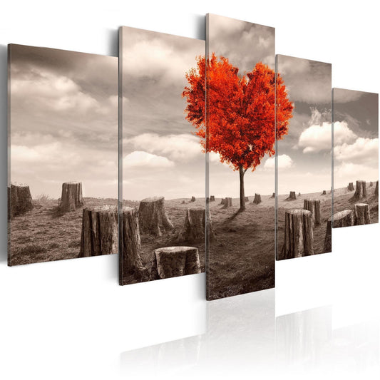 Canvas Print - Hill of Lonely Hearts - www.trendingbestsellers.com