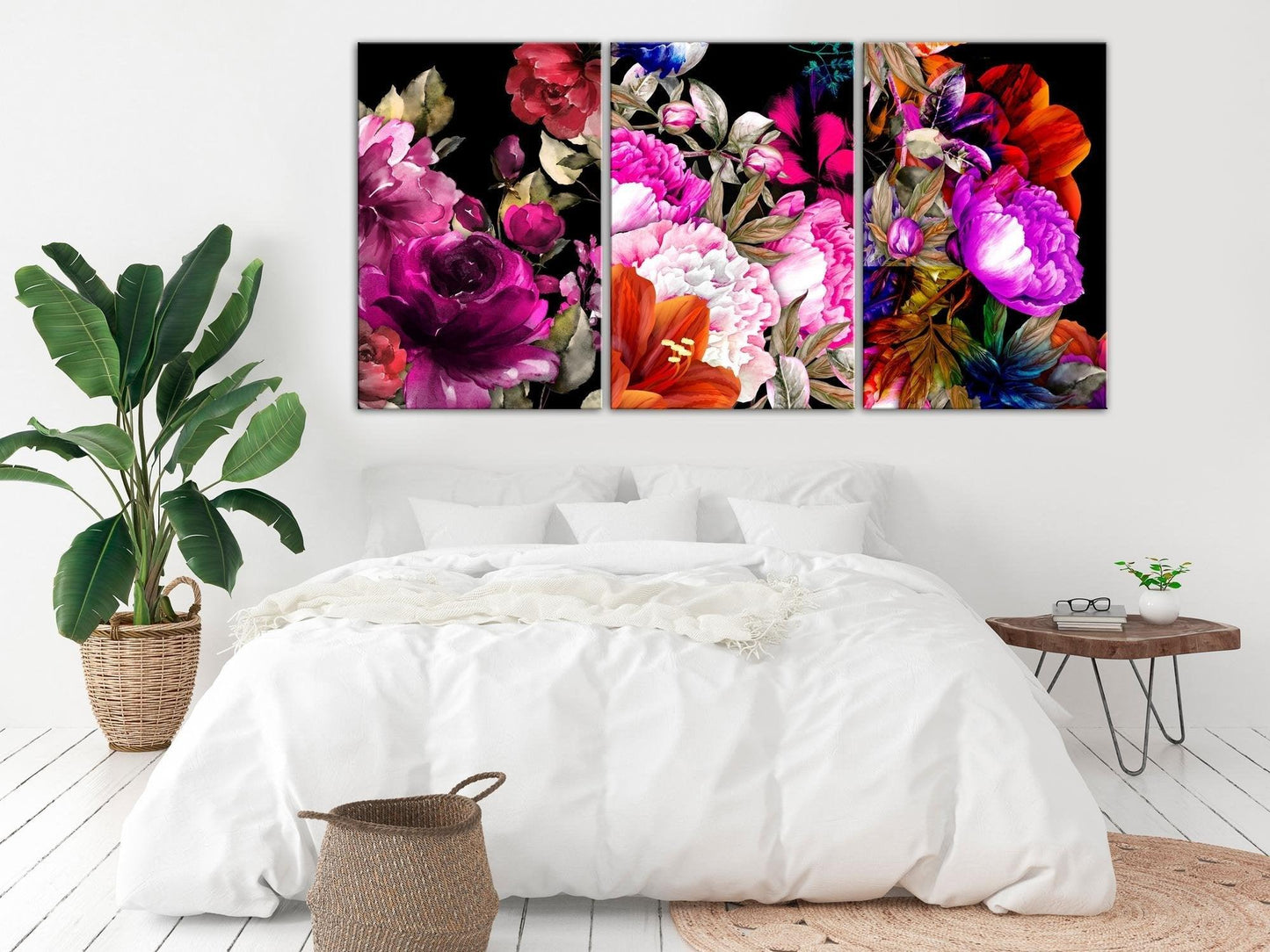 Canvas Print - Holiday Bouquet (3 Parts) - www.trendingbestsellers.com