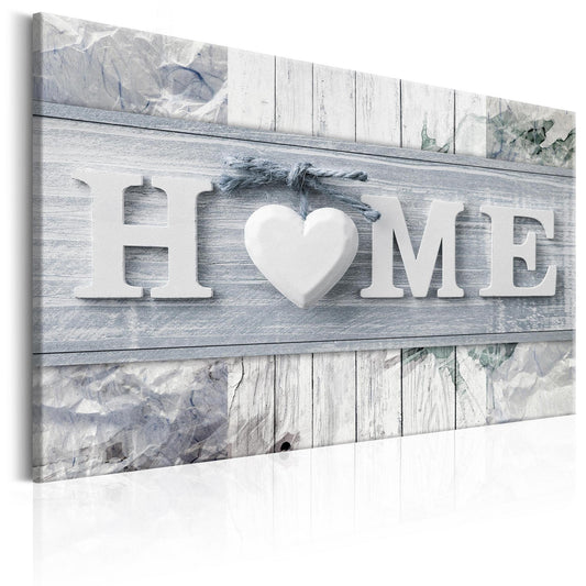 Canvas Print - Home: Winter House - www.trendingbestsellers.com