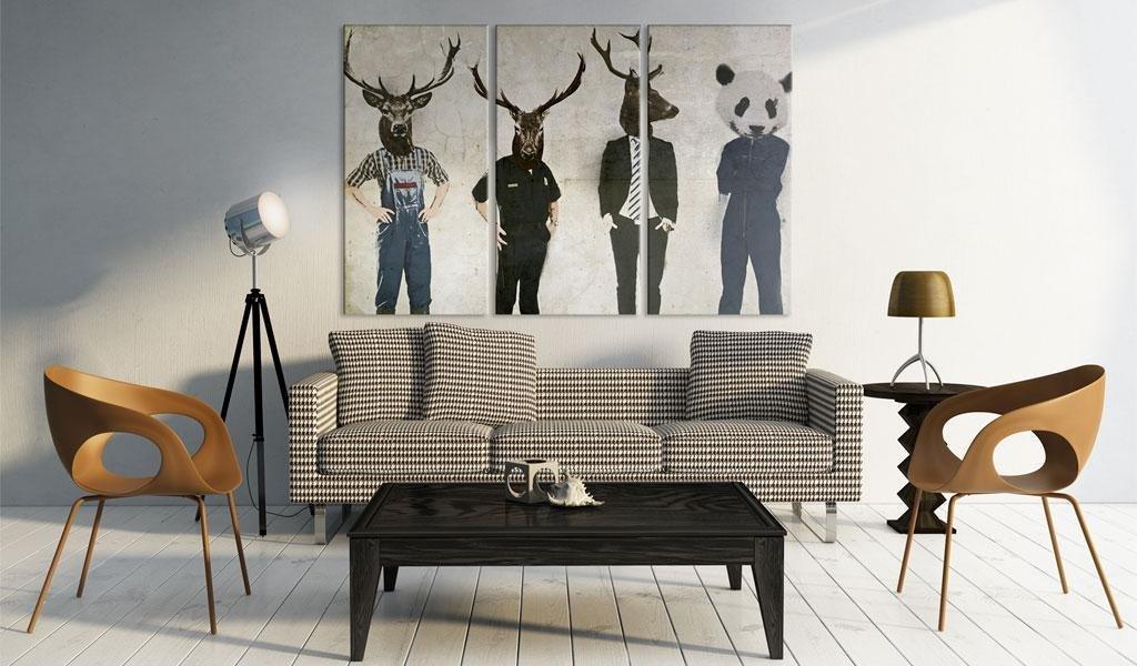 Canvas Print - Humans are also animals - www.trendingbestsellers.com