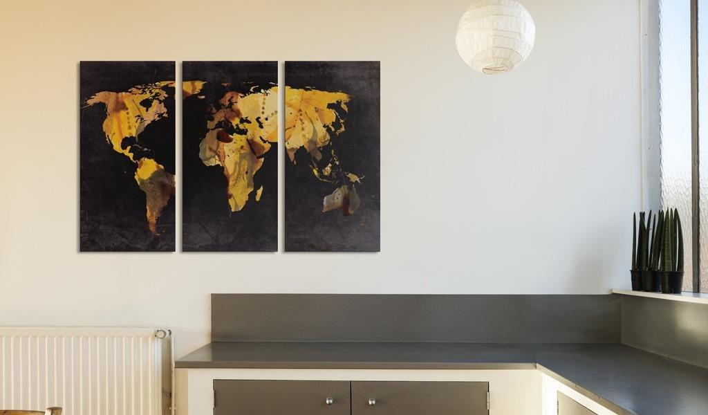 Canvas Print - If the World were a desert... - triptych - www.trendingbestsellers.com
