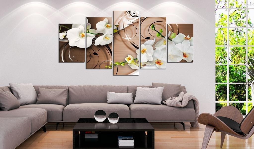 Canvas Print - Ivory orchids - www.trendingbestsellers.com