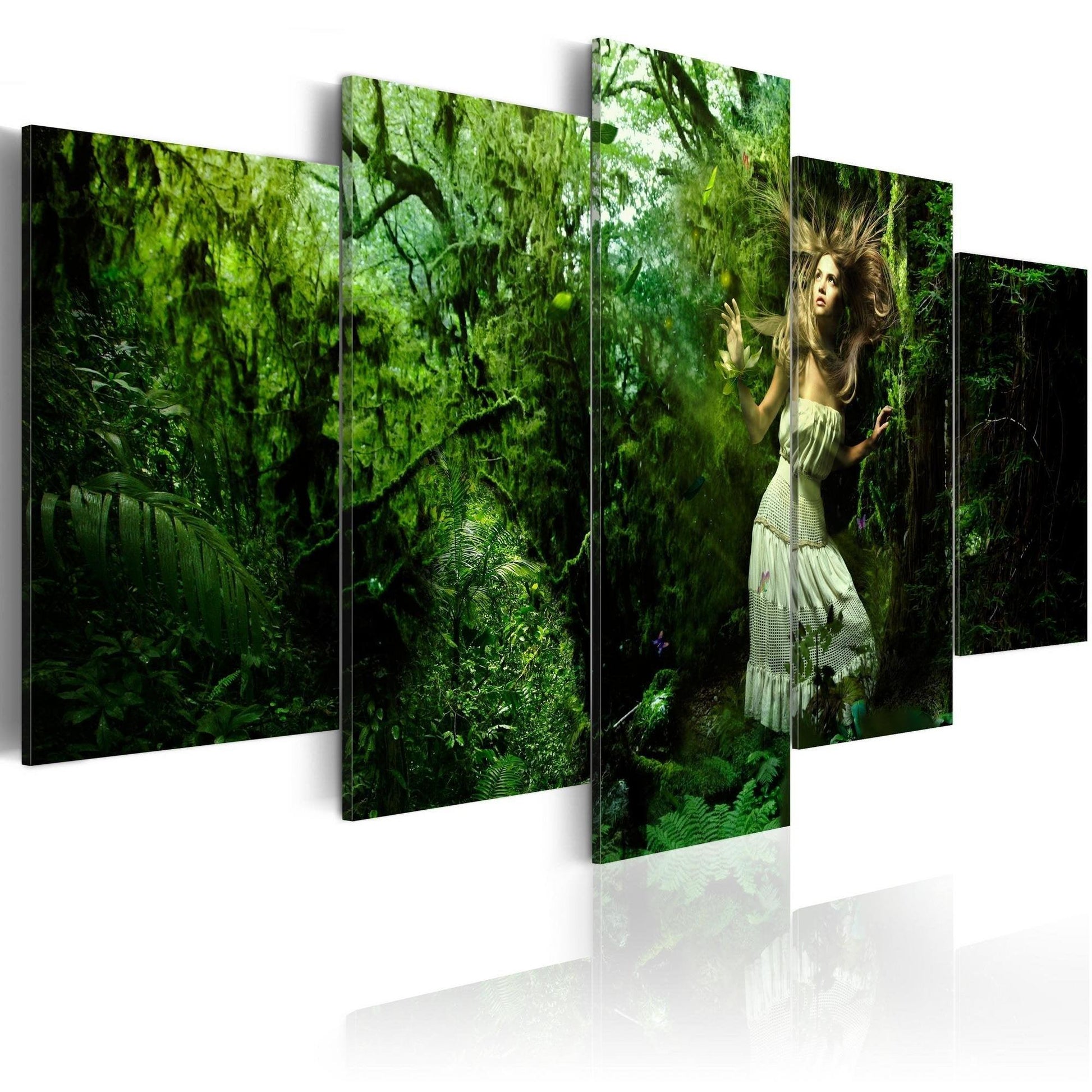 Canvas Print - Lost in greenery - www.trendingbestsellers.com