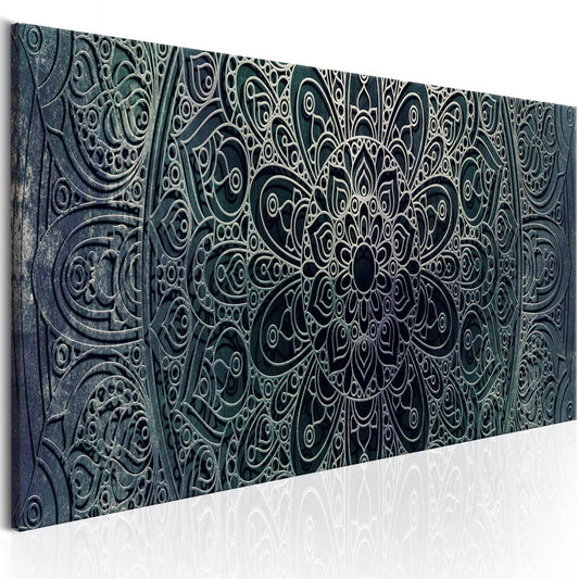 Canvas Print - Mandala: Malachite Calm - www.trendingbestsellers.com