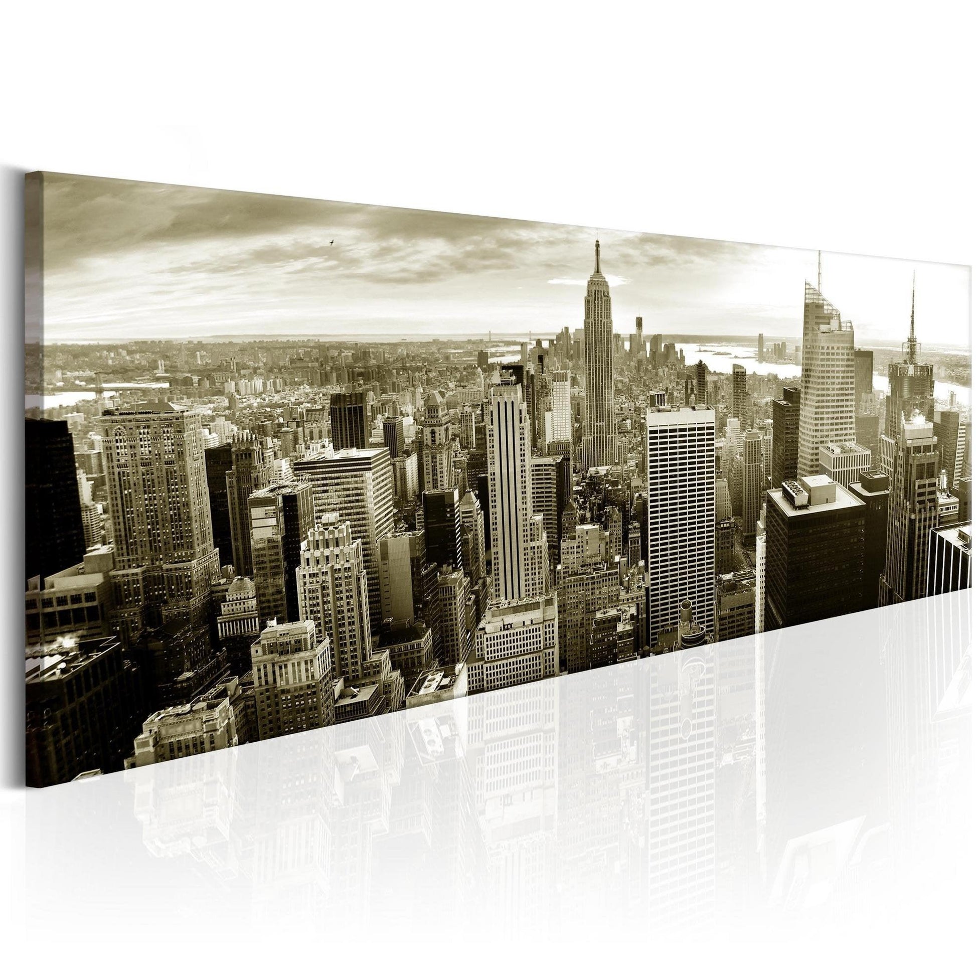 Canvas Print - Manhattan: Financial Paradise - www.trendingbestsellers.com