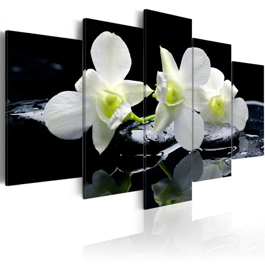 Canvas Print - Melancholic orchids - www.trendingbestsellers.com