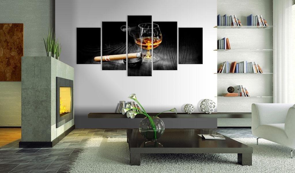 Canvas Print - Moment of glory - black and white - www.trendingbestsellers.com