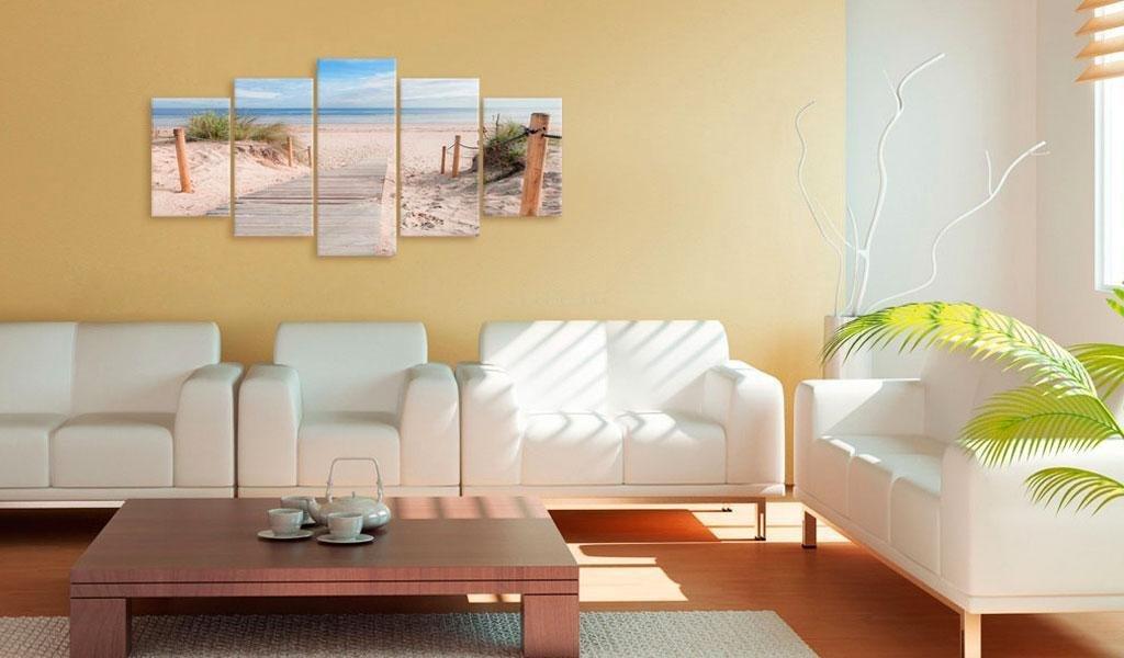 Canvas Print - Morning on the beach - www.trendingbestsellers.com