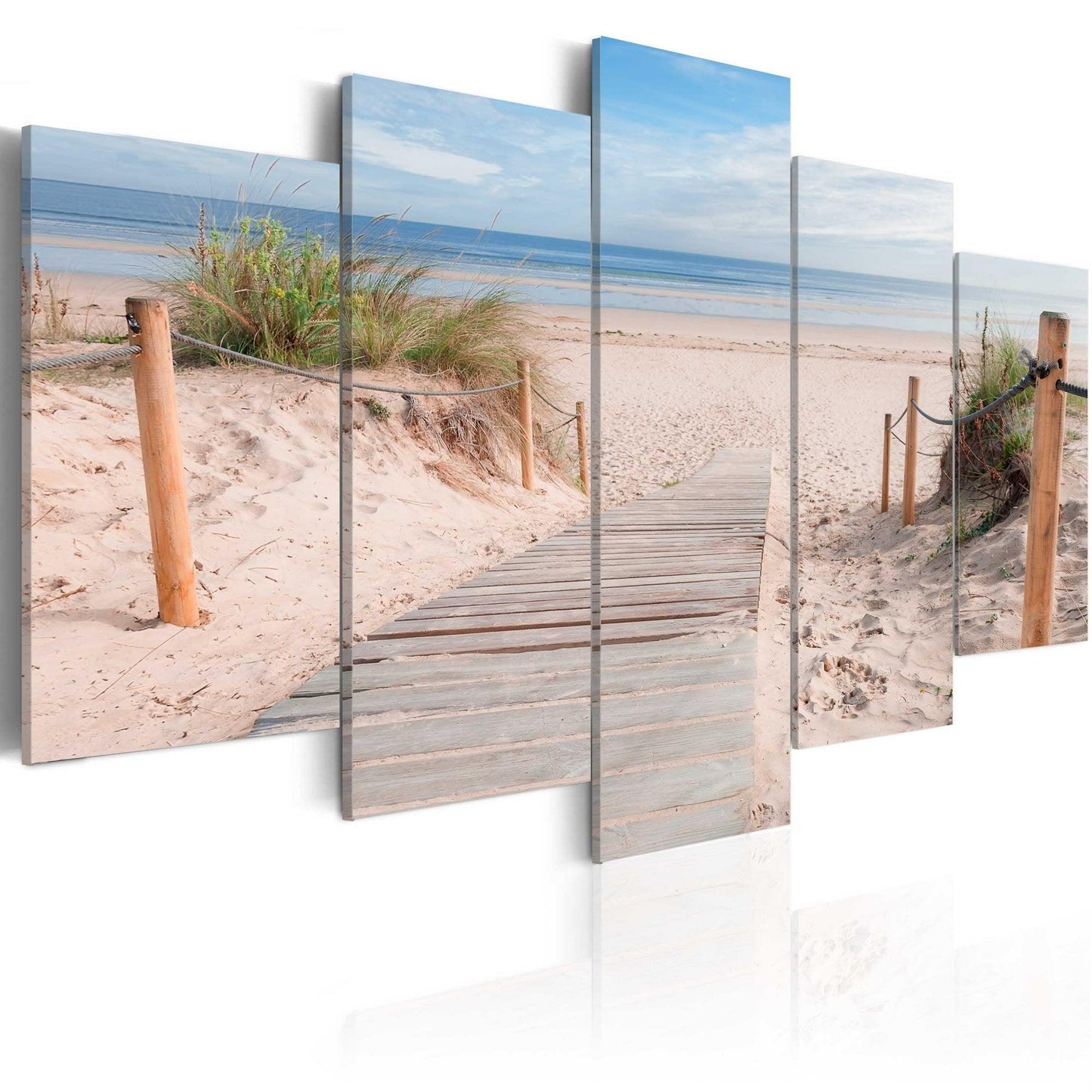 Canvas Print - Morning on the beach - www.trendingbestsellers.com