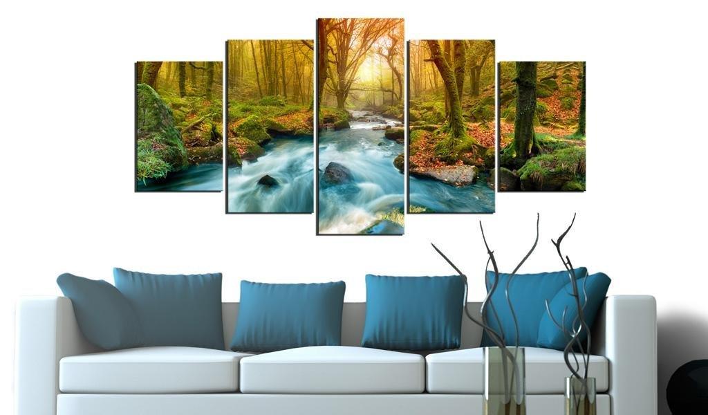 Canvas Print - Morning on the river - www.trendingbestsellers.com