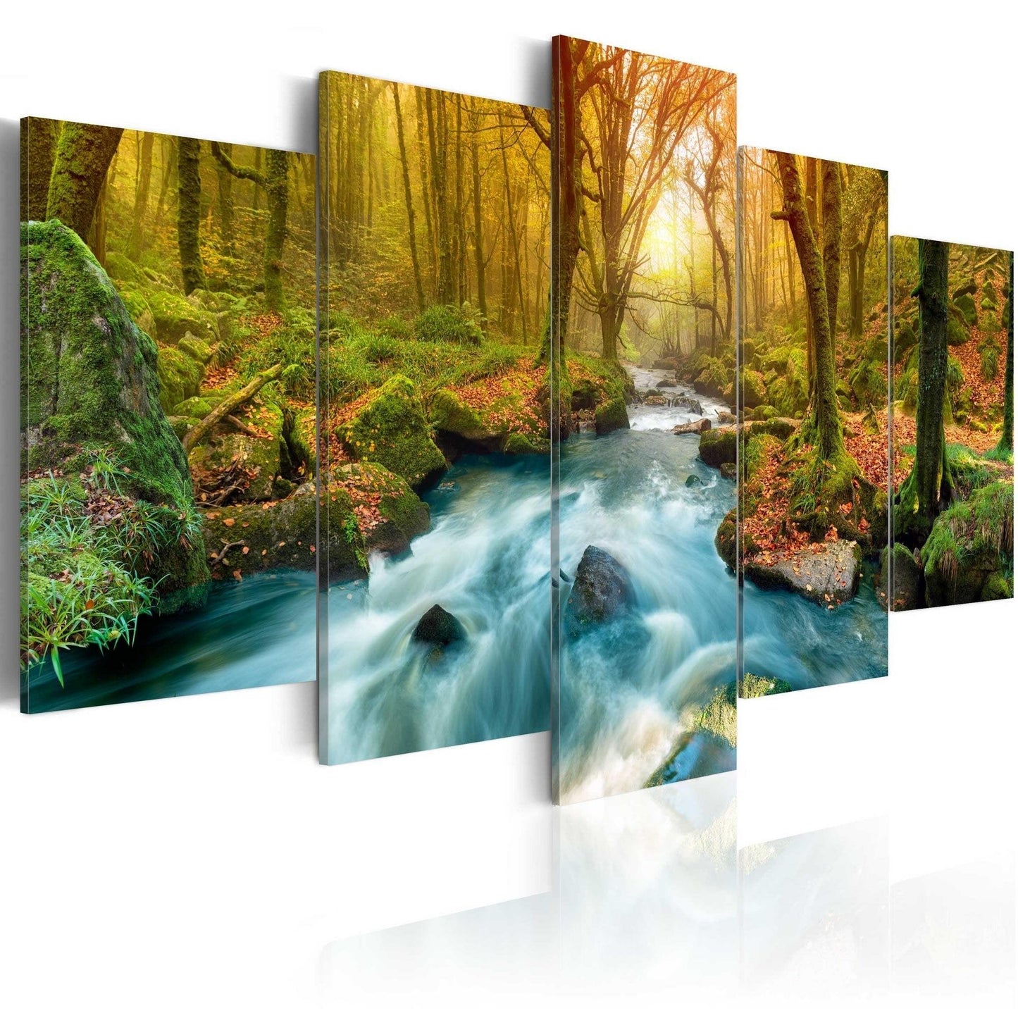 Canvas Print - Morning on the river - www.trendingbestsellers.com