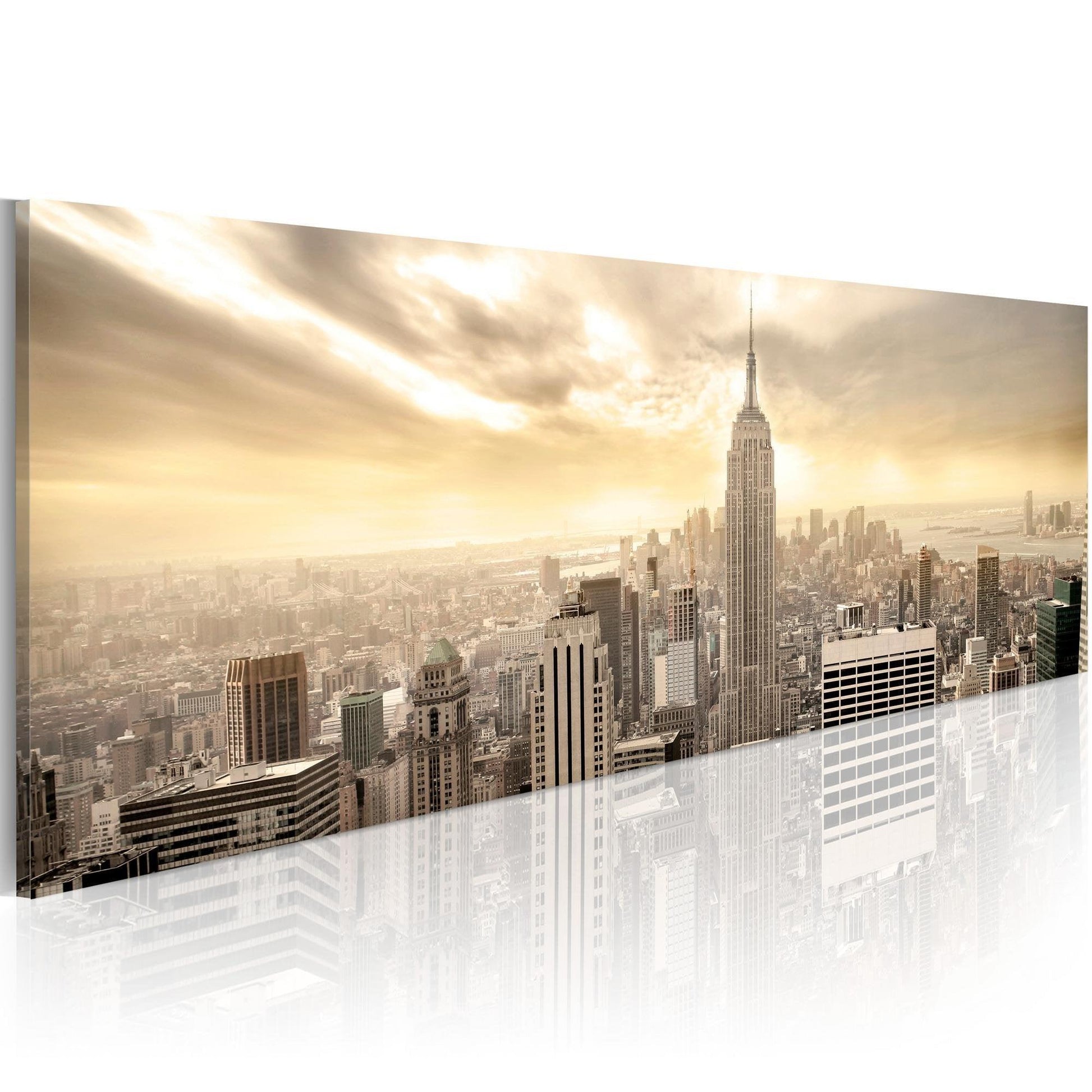 Canvas Print - New York City among the clouds - www.trendingbestsellers.com