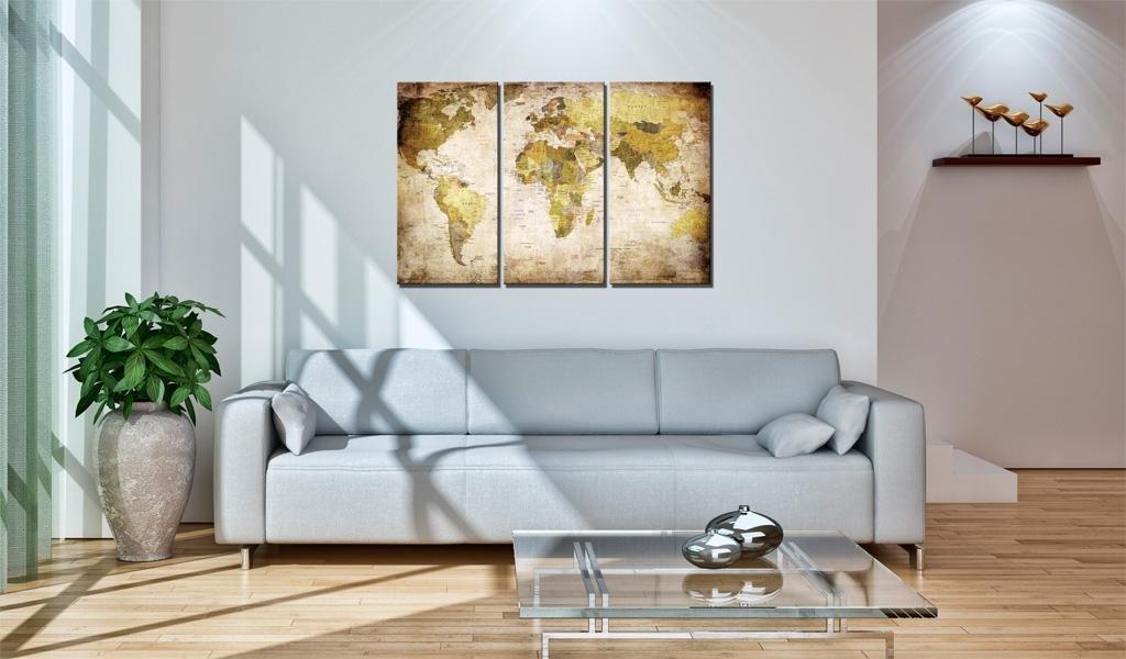 Canvas Print - Old continents - www.trendingbestsellers.com