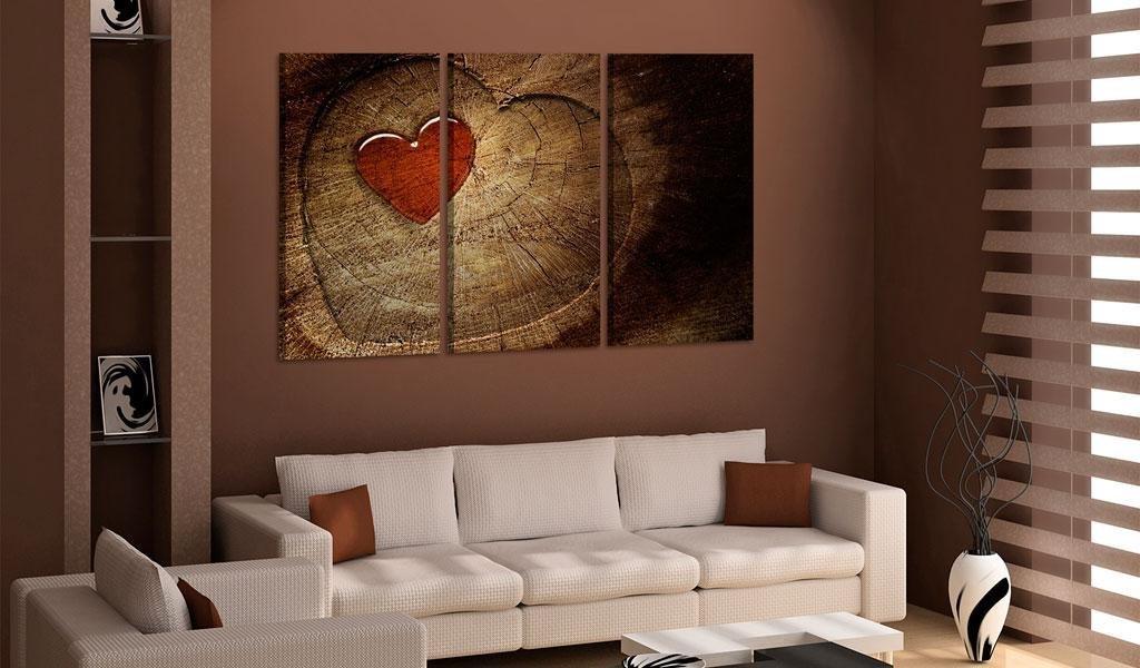 Canvas Print - Old love does not rust - 3 pieces - www.trendingbestsellers.com