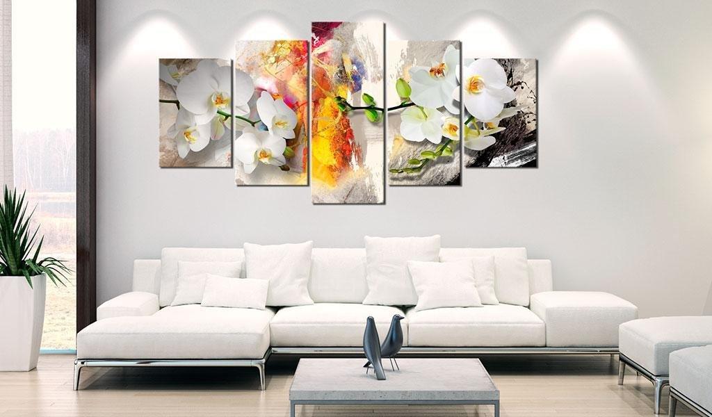 Canvas Print - Orchid And Colors - www.trendingbestsellers.com