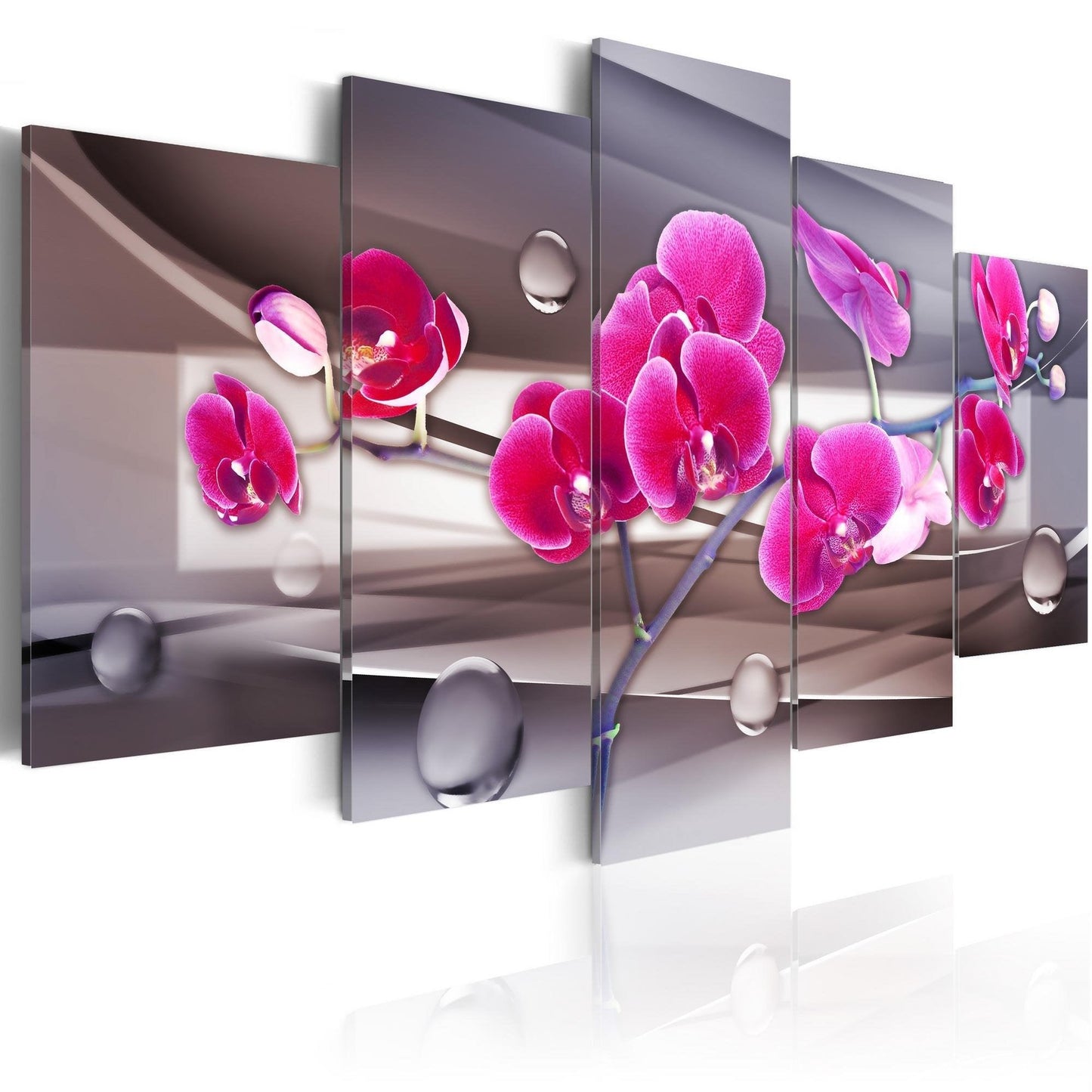Canvas Print - Orchid on a subdued background - www.trendingbestsellers.com