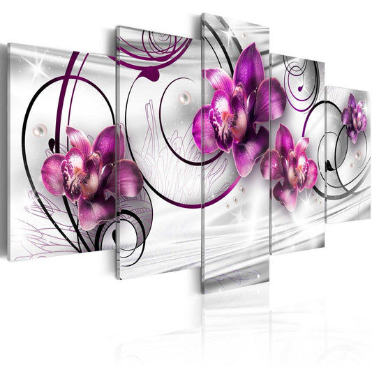 Canvas Print - Orchids and Pearls - www.trendingbestsellers.com
