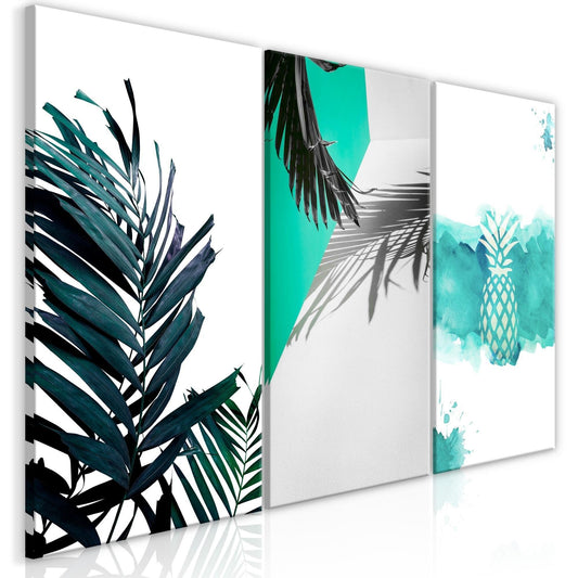 Canvas Print - Palm Paradise (3 Parts) - www.trendingbestsellers.com