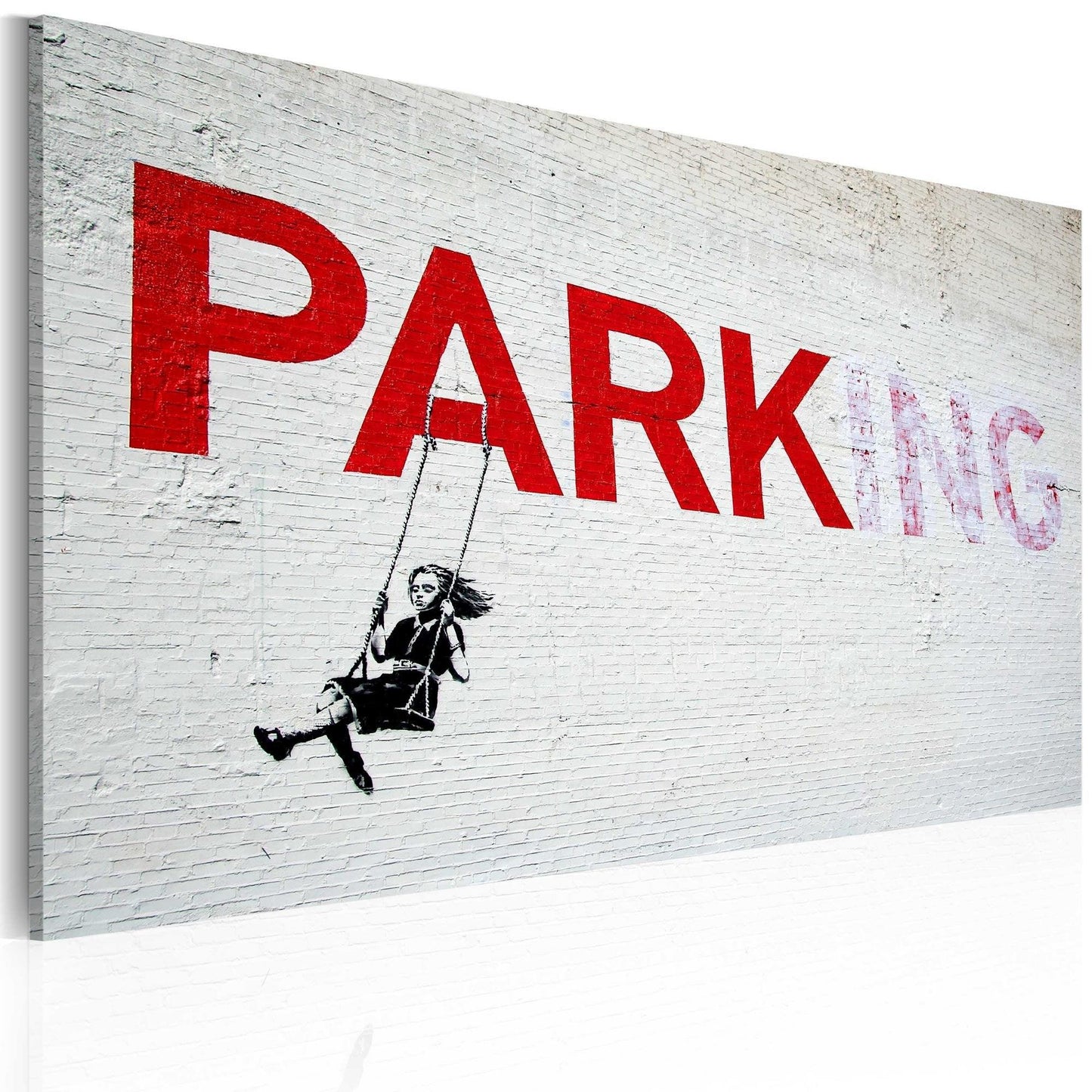 Canvas Print - Parking (Banksy) - www.trendingbestsellers.com