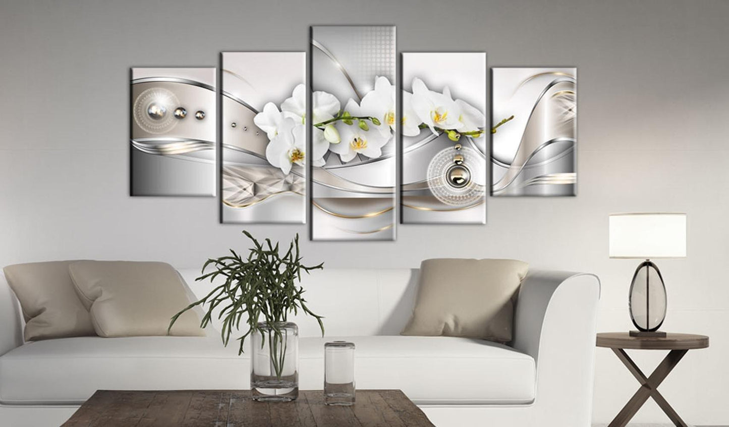 Canvas Print - Pearl Dance of Orchids - www.trendingbestsellers.com