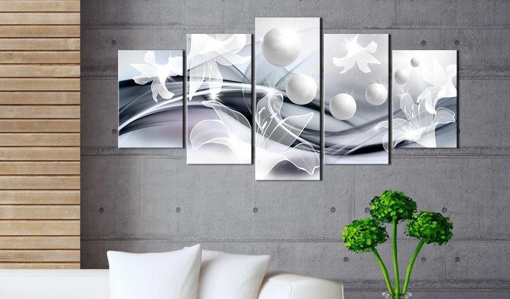Canvas Print - Pearls and Lilies - www.trendingbestsellers.com