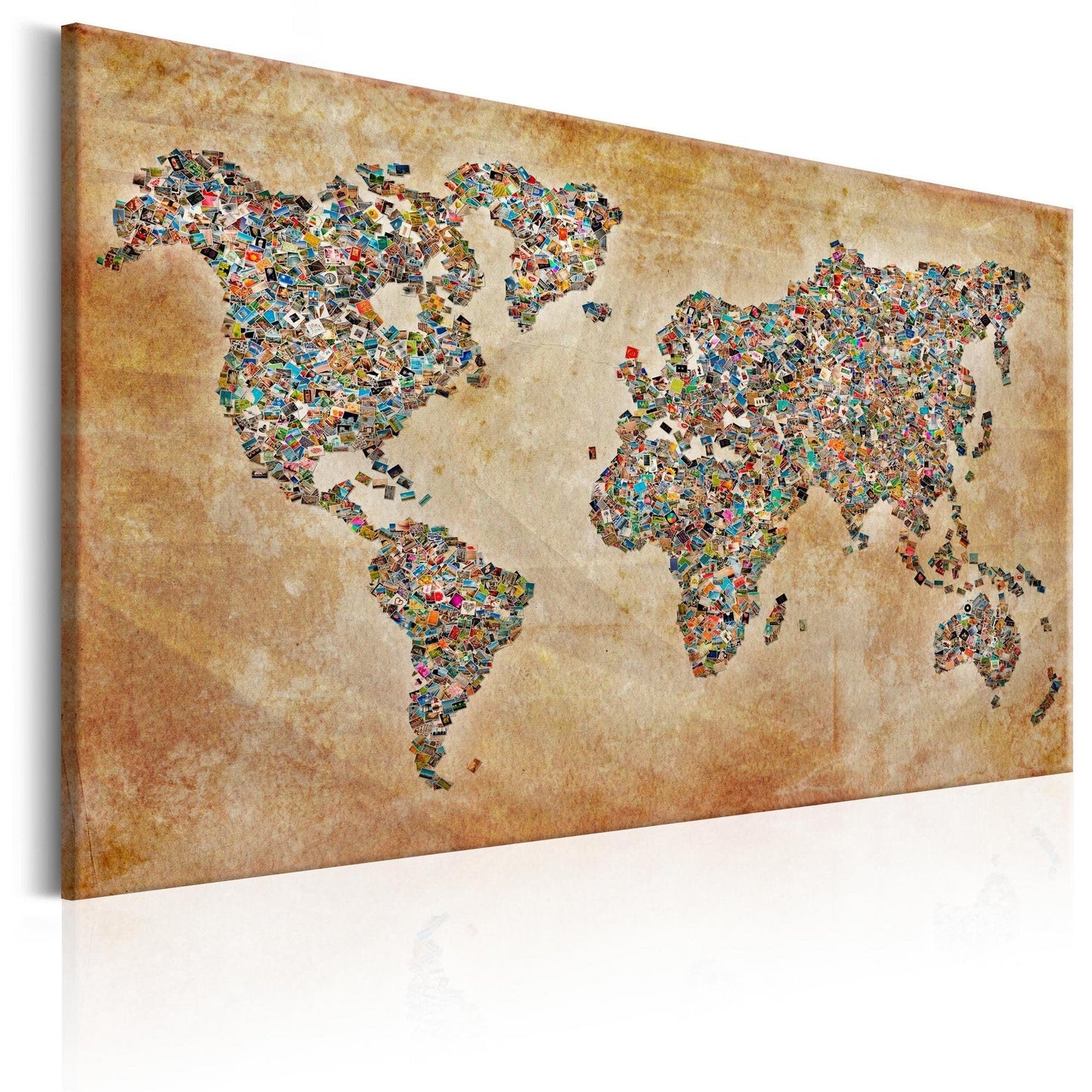 Canvas Print - Postcards from the World - www.trendingbestsellers.com