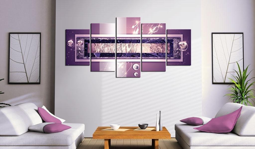 Canvas Print - Purple cascade - www.trendingbestsellers.com