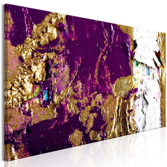 Canvas Print - Purple Wave (1 Part) Narrow - www.trendingbestsellers.com