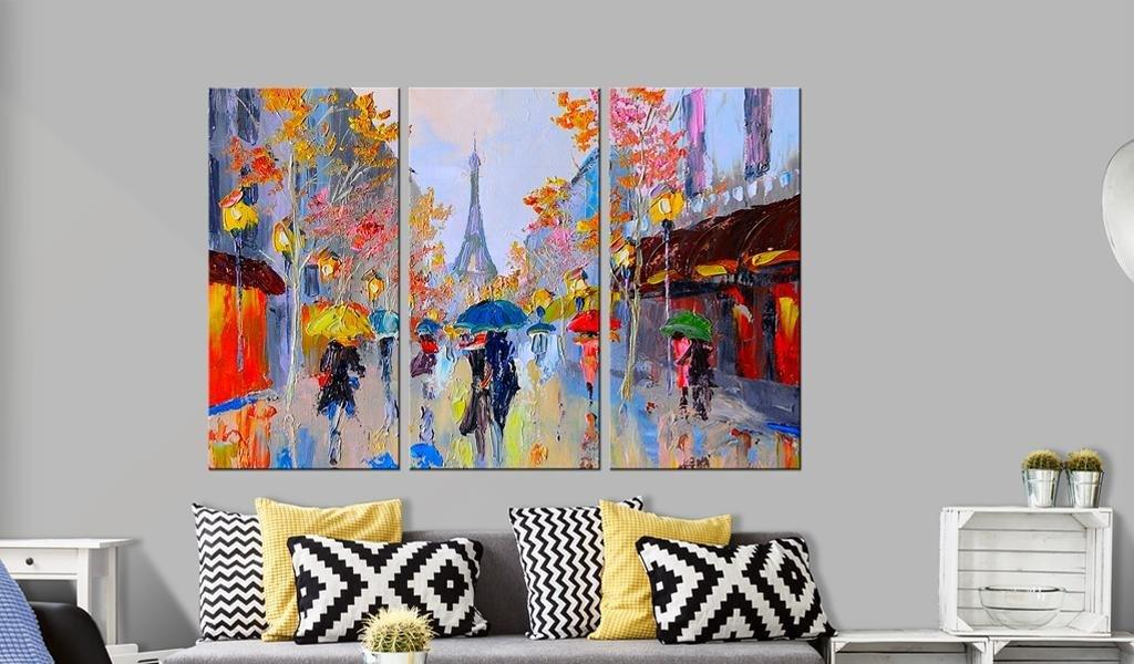 Canvas Print - Rainy Paris - www.trendingbestsellers.com