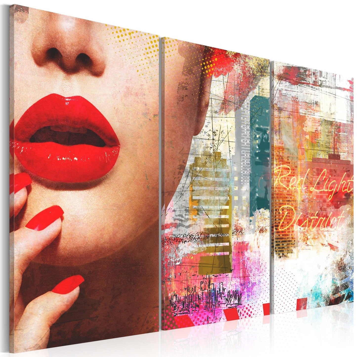 Canvas Print - Red Light District - www.trendingbestsellers.com