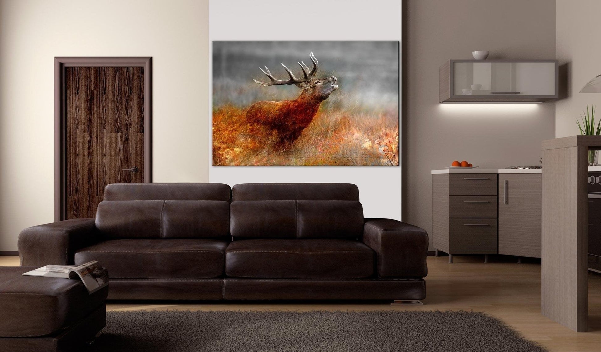 Canvas Print - Roaring Deer - www.trendingbestsellers.com
