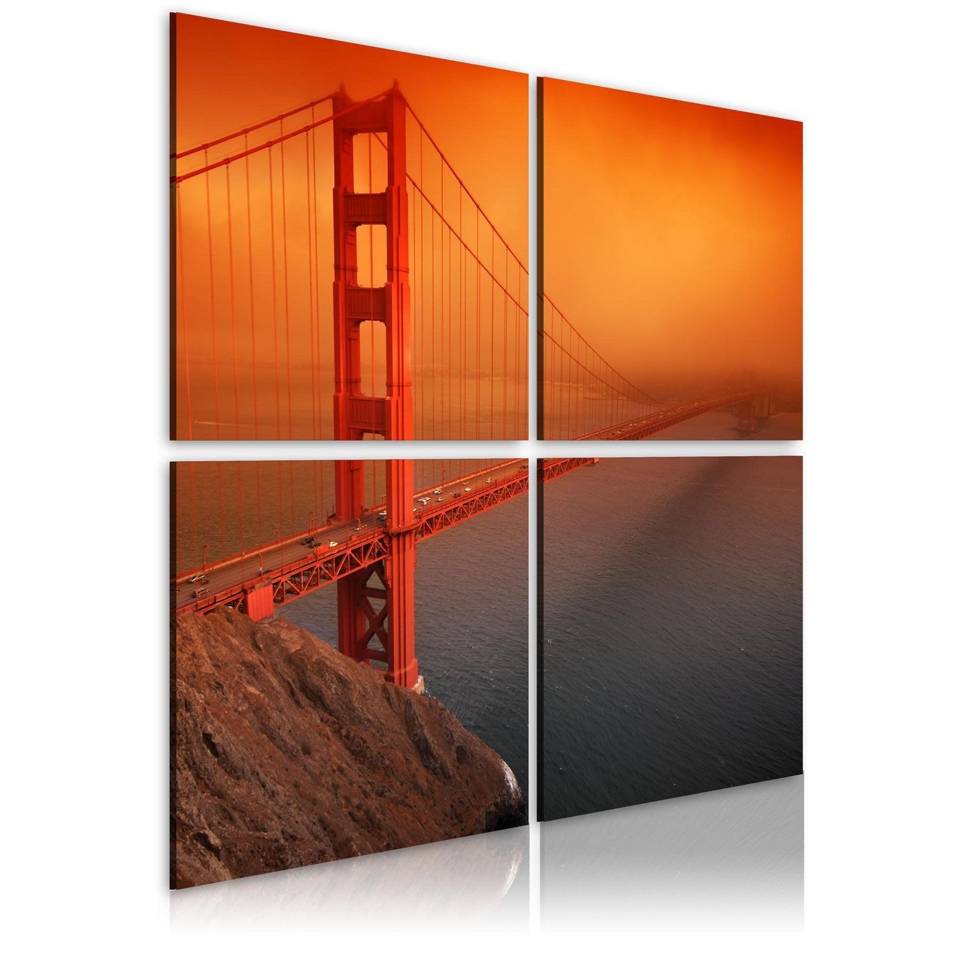 Canvas Print - San Francisco - Golden Gate Bridge - www.trendingbestsellers.com