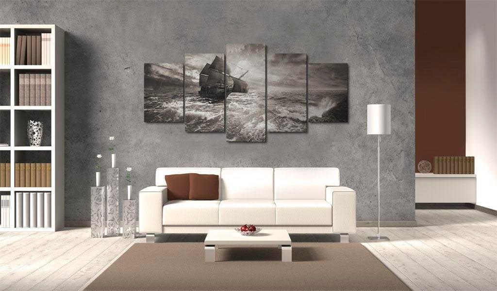 Canvas Print - Ship in a storm - www.trendingbestsellers.com