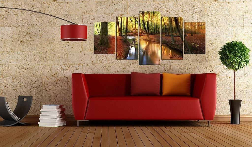 Canvas Print - Silent forest - www.trendingbestsellers.com