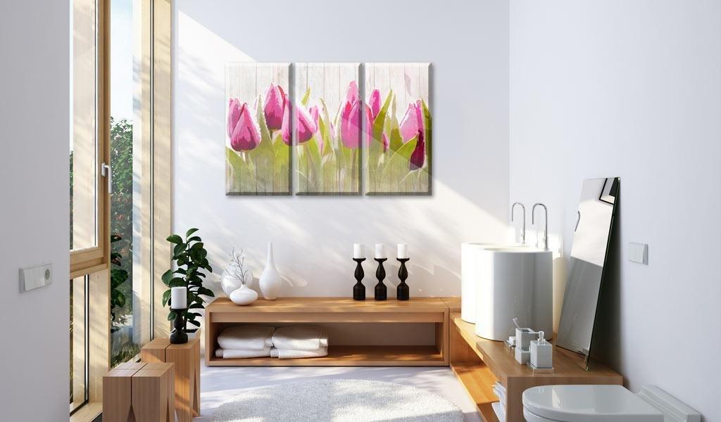 Canvas Print - Spring bouquet of tulips - www.trendingbestsellers.com