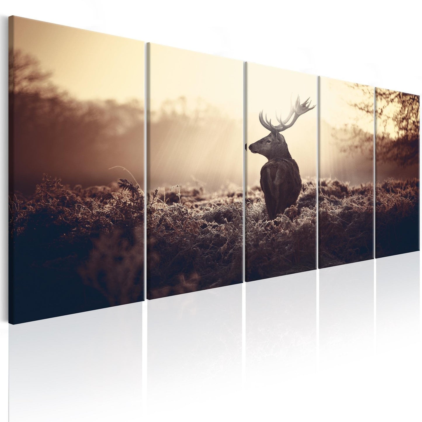 Canvas Print - Stag in the Wilderness - www.trendingbestsellers.com
