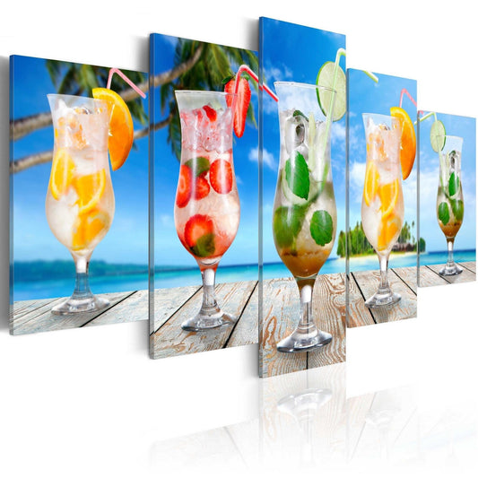 Canvas Print - Summer drinks - www.trendingbestsellers.com