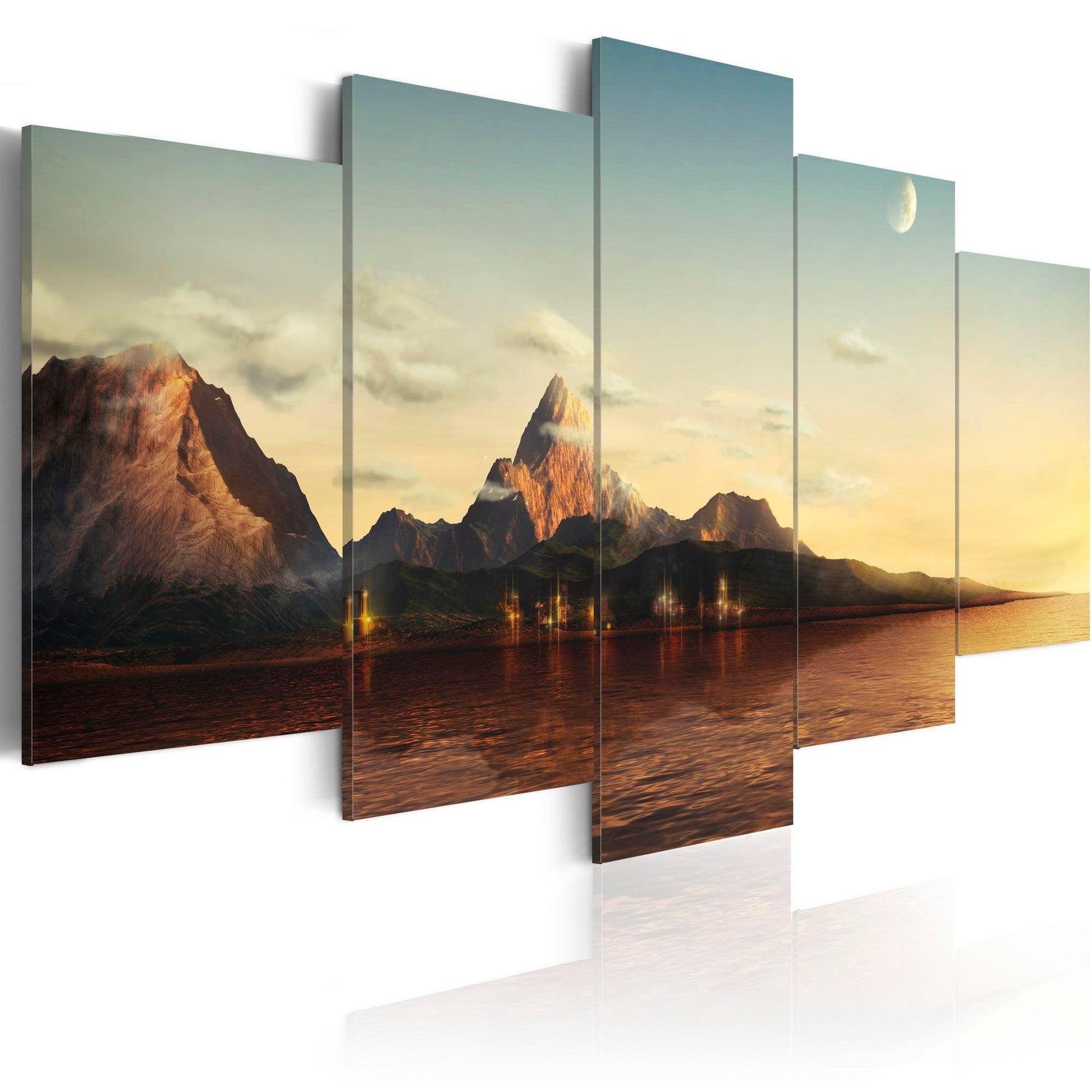 Canvas Print - Sunrise in the mountains - www.trendingbestsellers.com