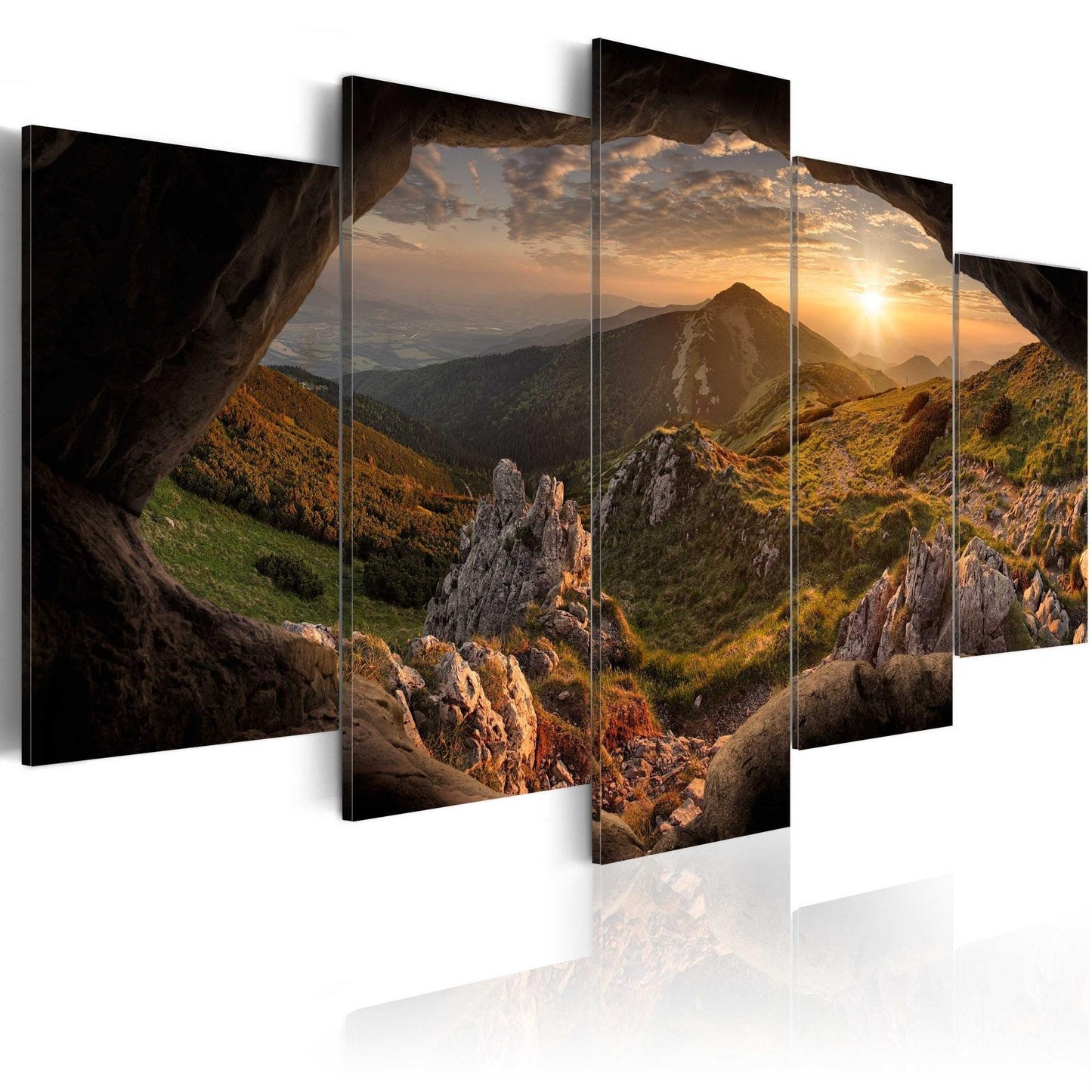 Canvas Print - Sunset in the Valley - www.trendingbestsellers.com
