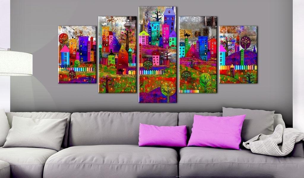 Canvas Print - The City of Expression - www.trendingbestsellers.com