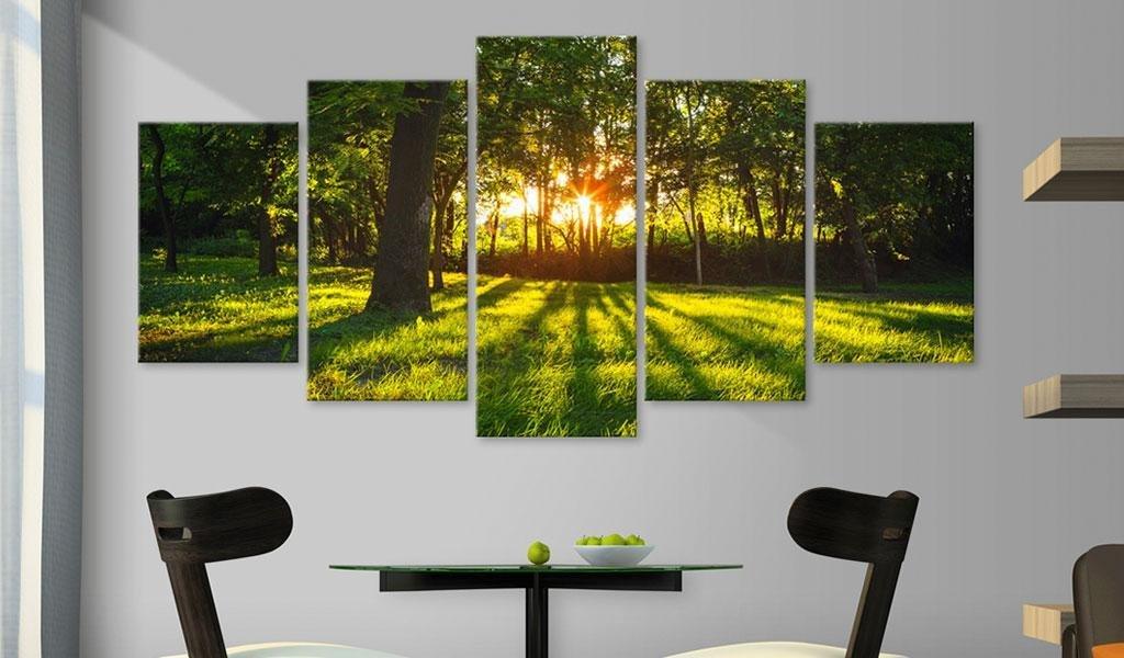 Canvas Print - The forest reflection - www.trendingbestsellers.com