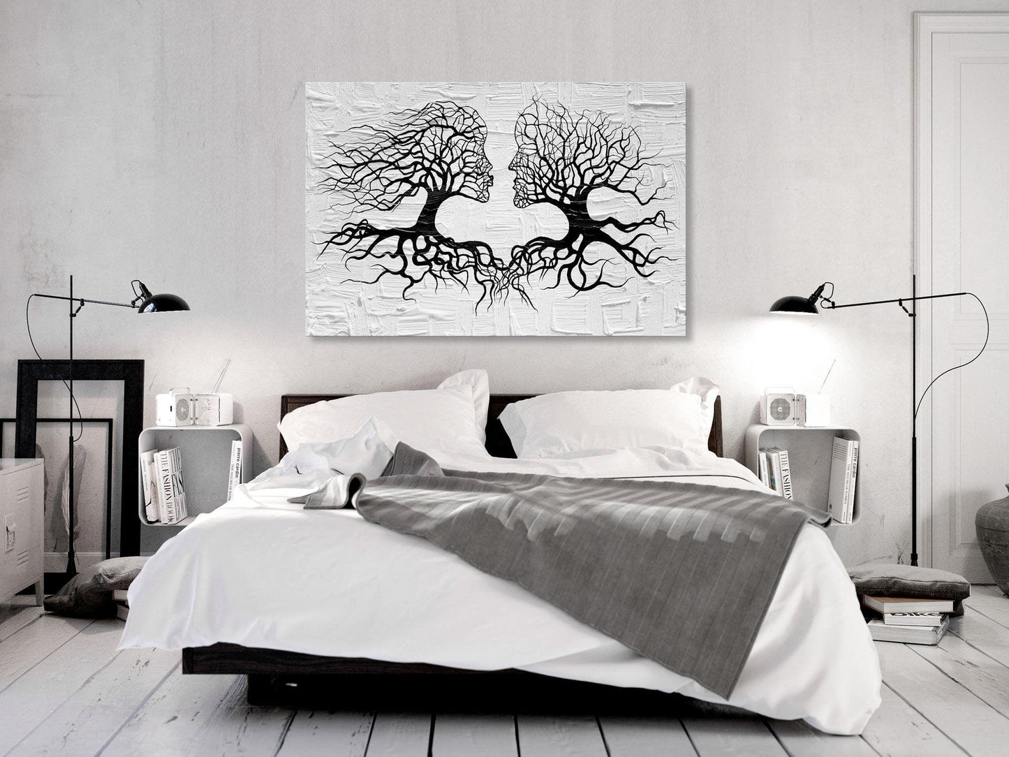 Canvas Print - The Kiss of the Wind (1 Part) Wide - www.trendingbestsellers.com