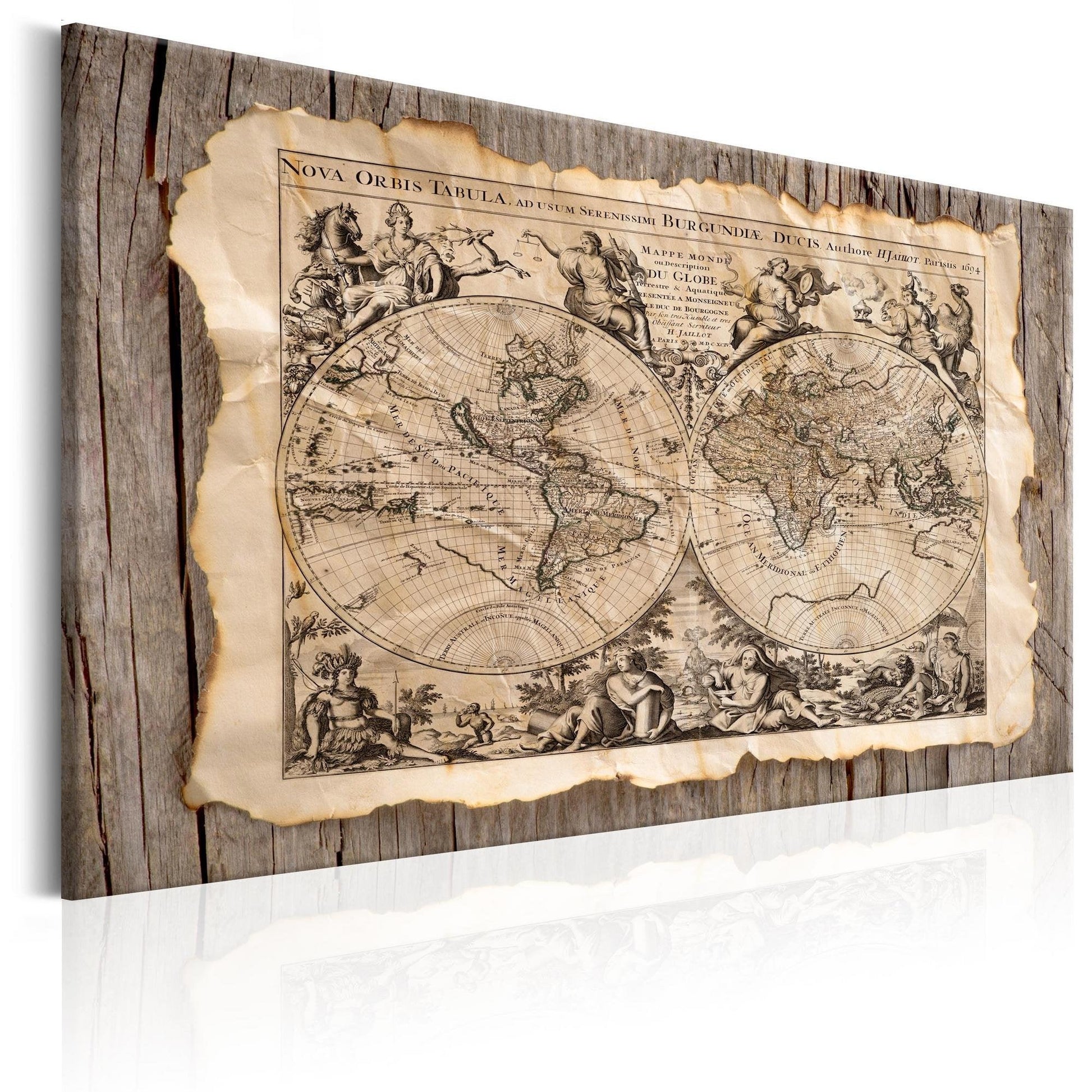 Canvas Print - The Map of the Past - www.trendingbestsellers.com