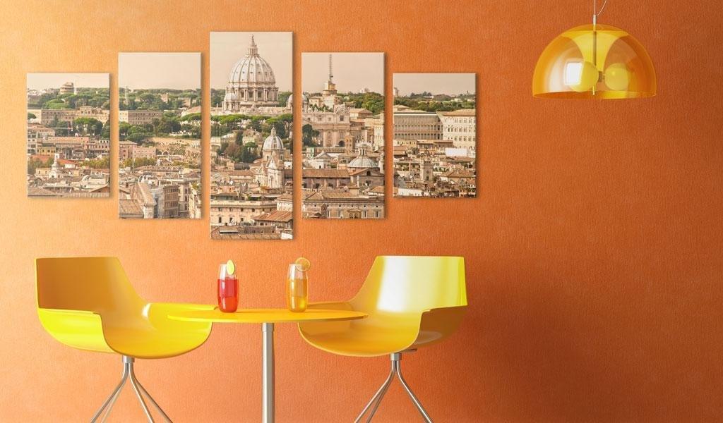 Canvas Print - The roofs of the Eternal City - www.trendingbestsellers.com