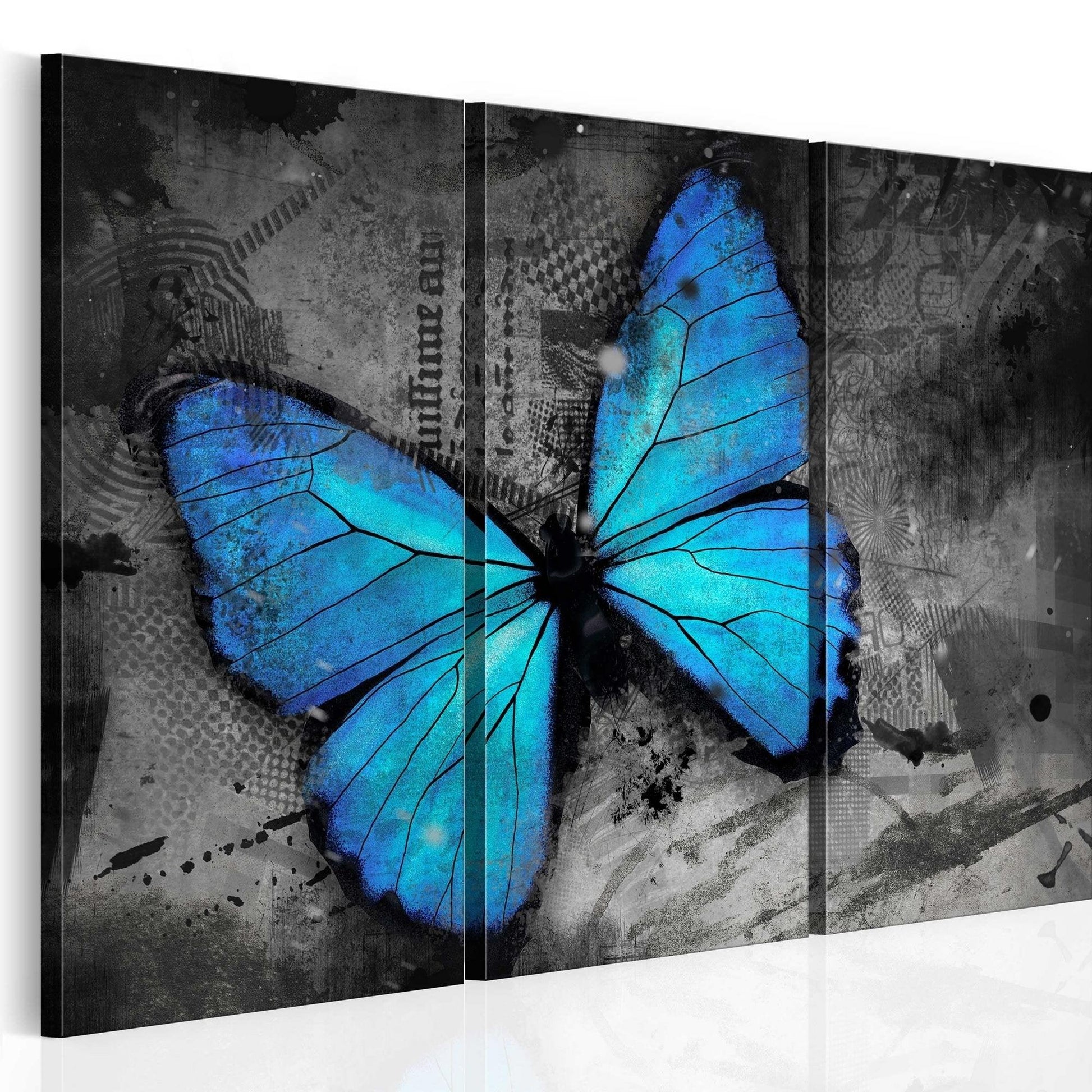 Canvas Print - The study of butterfly - triptych - www.trendingbestsellers.com