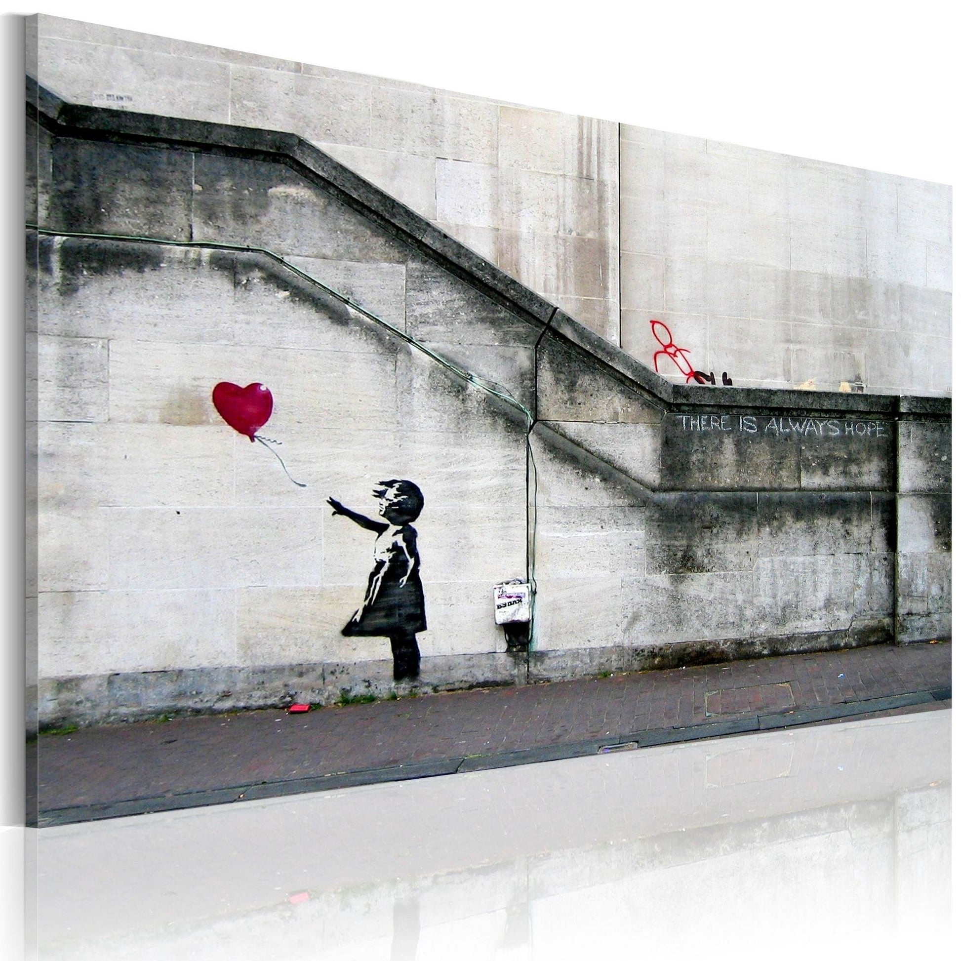Canvas Print - There is always hope (Banksy) - www.trendingbestsellers.com