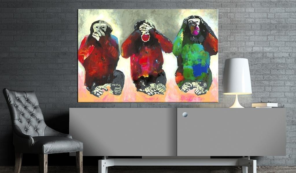 Canvas Print - Three Wise Monkeys - www.trendingbestsellers.com