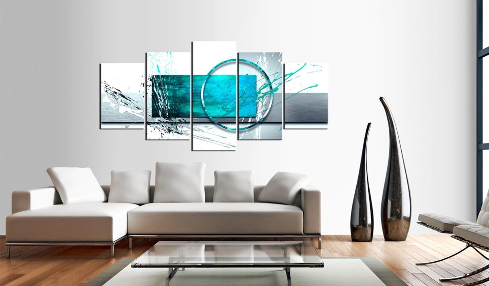 Canvas Print - Turquoise Expression - www.trendingbestsellers.com